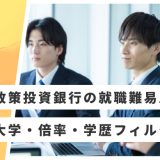 日本政策投資銀行　就職難易度